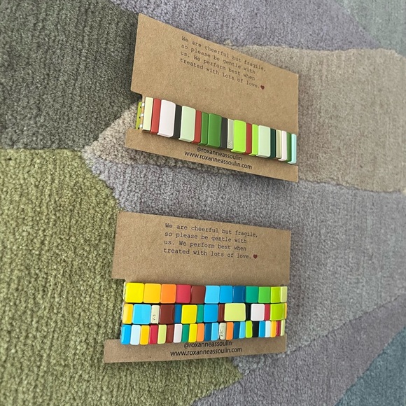 Roxanne Assoulin Rainbow Brite Bracelet Set of Three (3) - Picture 9 of 16